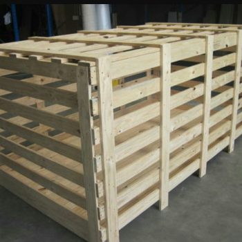 Pinewood crate
